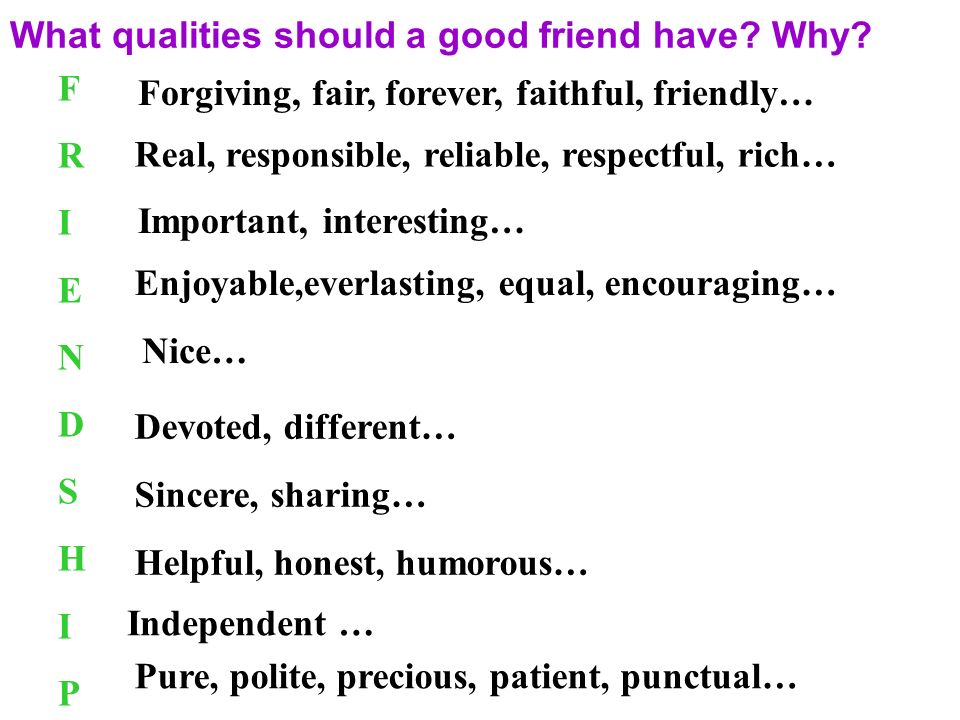 Qualities of a good person essay